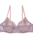 Ladies two tone geo lace bra w/ underwire