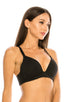 Ladies racer back sports bra w/o underwire