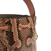 Small Python Mon Tresor Bucket Bag - Pink