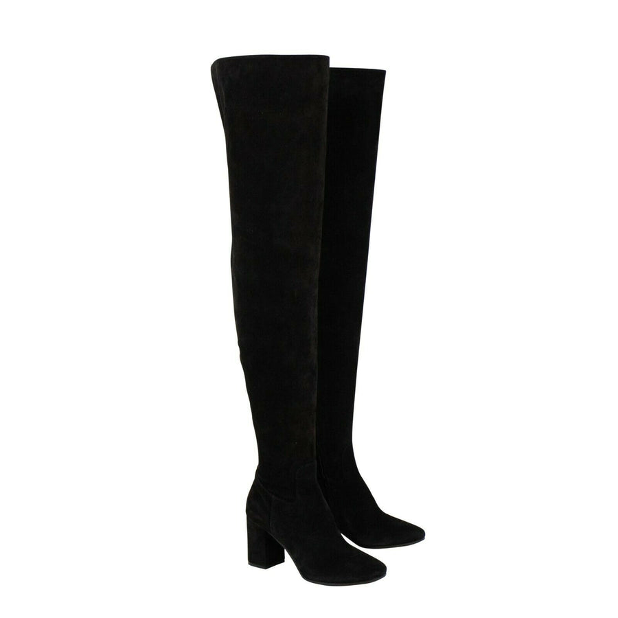 Velvet  'Ville' Over-The-Knee Boots - Black