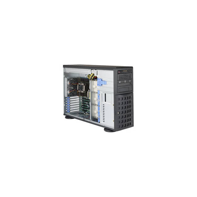 Supermicro SuperServer SYS-7049P-TR Dual LGA3647 1280W 4U Rackmount/Tower Server Barebone System (Black)