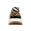 Ramsey Animal Print And Vintage Check Sneakers - Beige