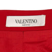 Silk Wide Leg Shorts - Red