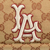 GG Canvas LA Angels Belt Bum Bag / Backpack - Brown