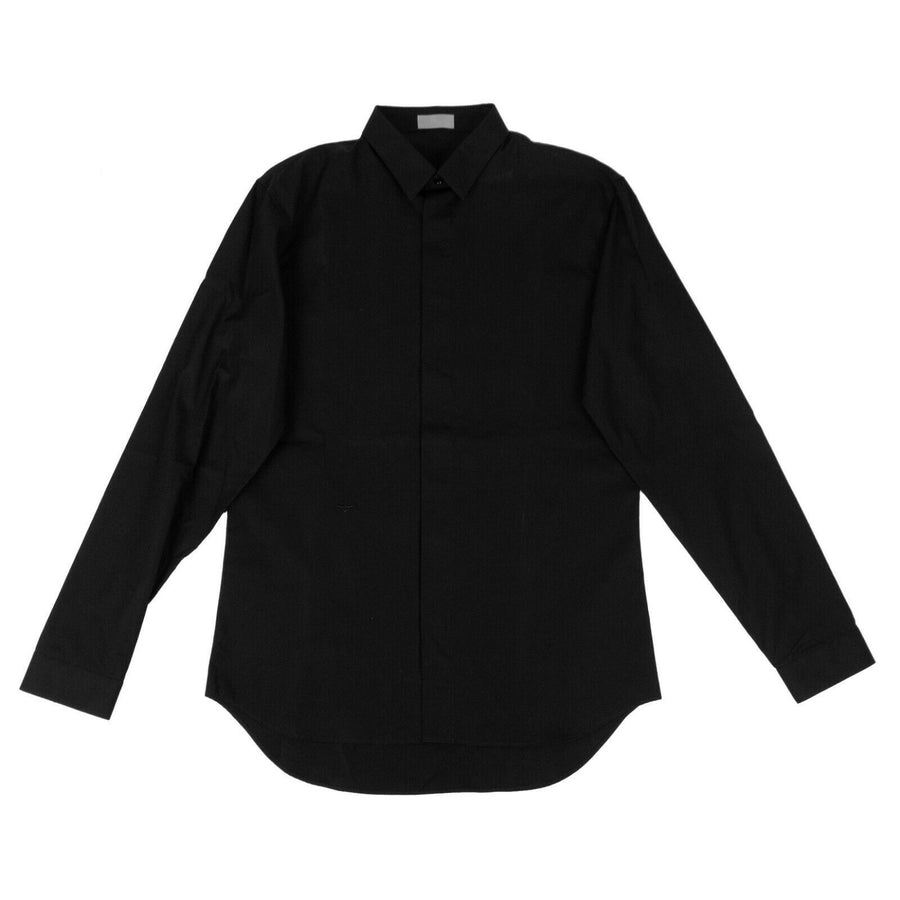 Cotton Dress Shirt - Black