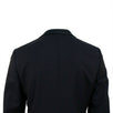 Wool Blend One Button Tuxedo - Blue