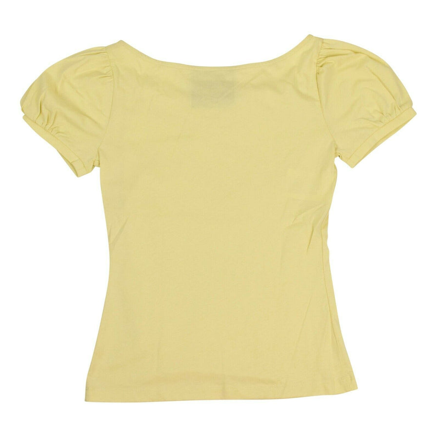 Graphic Short Sleeve T-shirt - Yellow