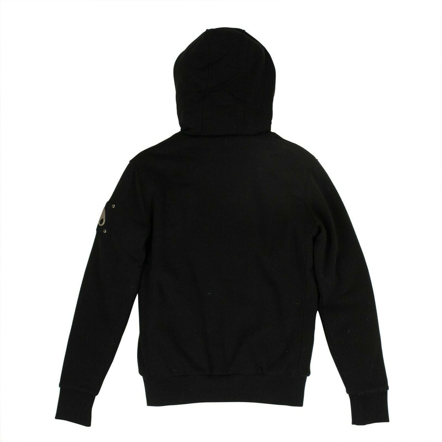 Men's 'His Bunny' Zip-Up Hooded Sweater - Black