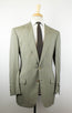 Windowpane Cashmere-Wool 2 Button Suit - Gray