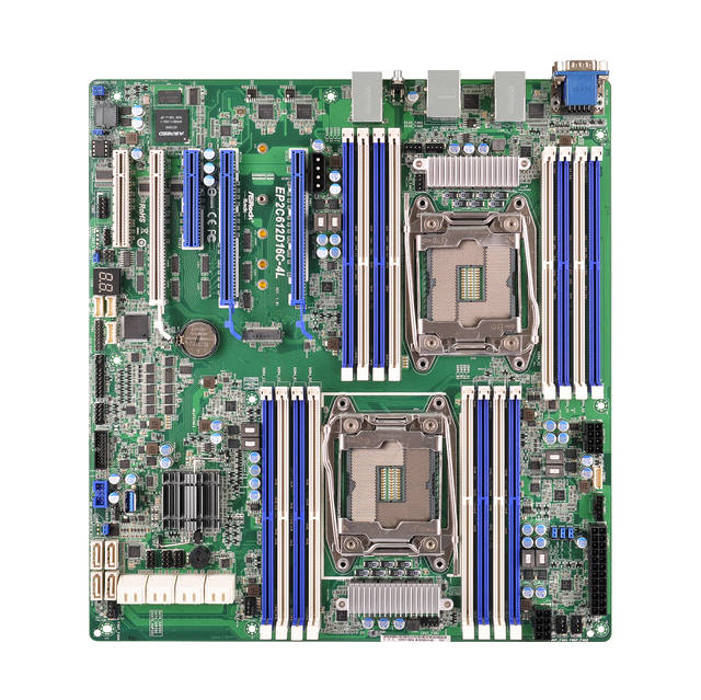 ASRock Rack EP2C612D16C-4L Dual LGA2011-v3/ Intel C612/ DDR4/ SATA3&USB3.0/ V&4GbE/ SSI EEB Server Motherboard