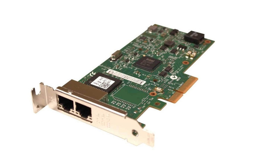 Dell Intel I350-T2 Dual Port PCI Express x2 Adapter w/Low Profile Bracket 8WWC9