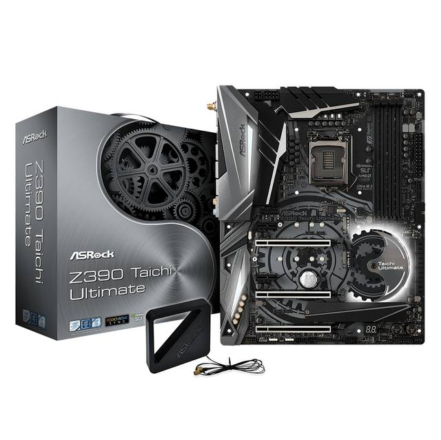 ASRock Z390 TAICHI ULTIMATE LGA1151/ Intel Z390/ DDR4/ Quad CrossFireX & Quad SLI/ SATA3&USB3.1/ M.2/ WiFi/ A&3GbE/ ATX Motherboard