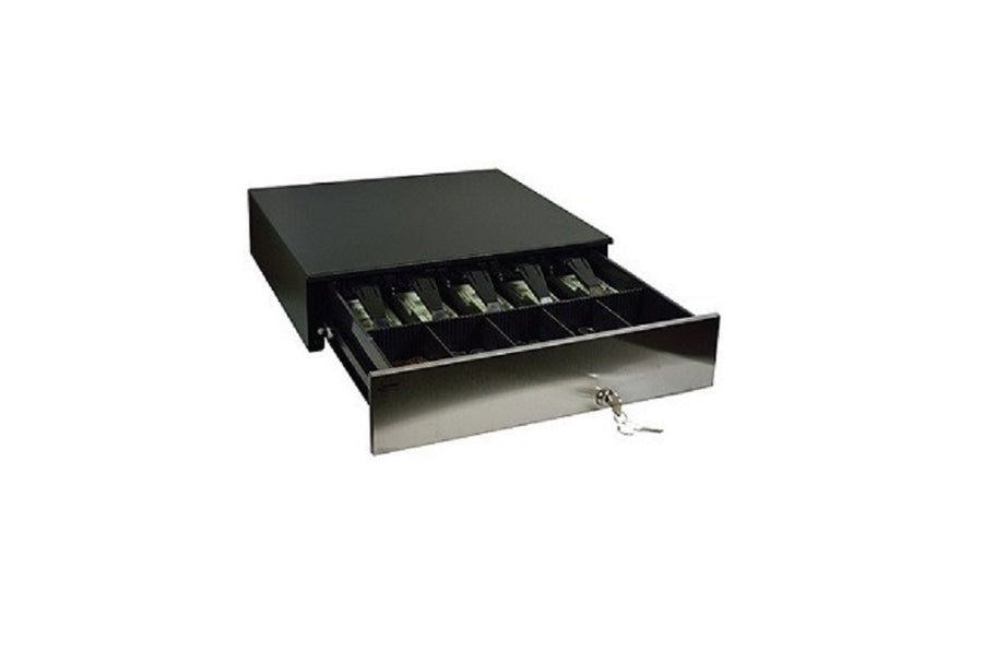 MMF Advatage 5x Bill 5x Coin No Slot 18x16.7x4.6 Cash Drawer USB Black ADV112B11F1004