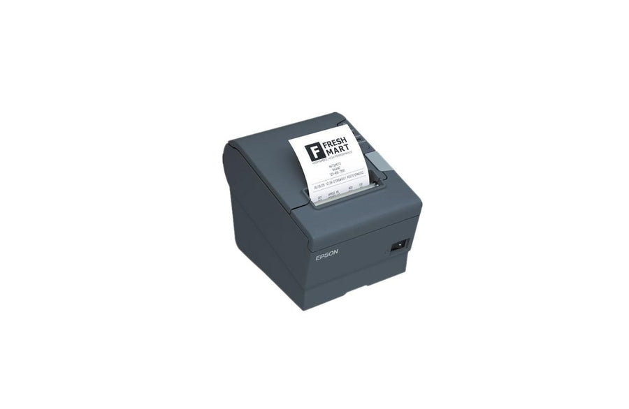 Epson TM-T88V DT Mono Printer Auto-Cutter PoweredUSB USB Black C31CA85A6641 (No P/S) - (Used Like New)