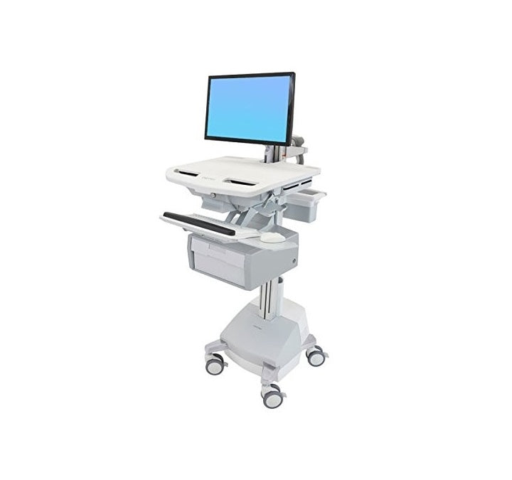 Ergotron Styleview Cart With LCD Arm Sla Powered 1 Tall Drawer (1x1) SV44-12B1-1