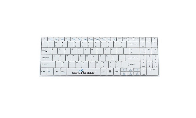 Seal Shield Wireless Waterproof Keyboard White SSWKSV099WP