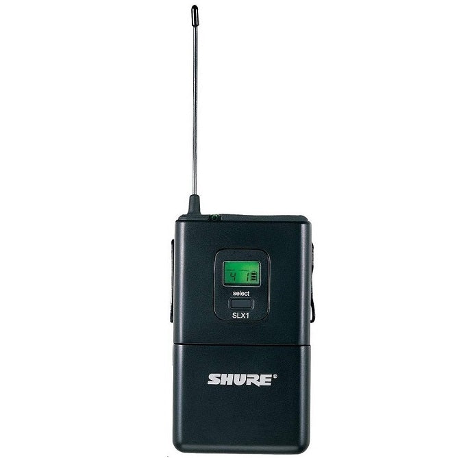 Shure SLX1 Wireless Bodypack Transmitter SLX1=-J3 SLX1-J3