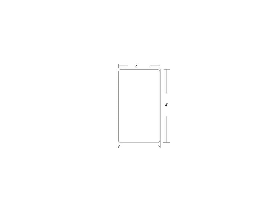 Intermec E24612 2x4 DT BarCode Label Pack of 32 32-Pack E24612