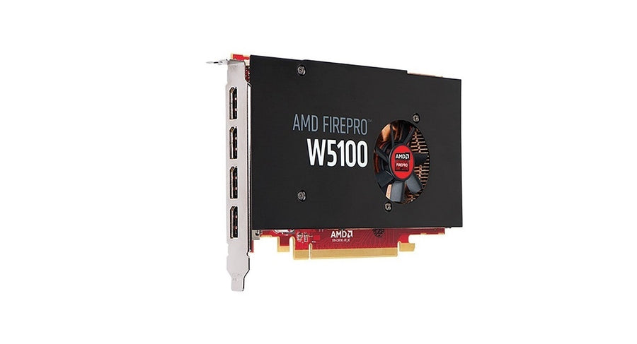 4GB HP AMD FirePro W5100 GDDR5 4x DisplayPort PCI Express 3.0 x16 Graphics Card J3G92AT