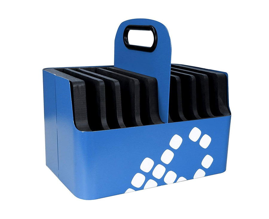 Lockncharge 8-Slot Carry Basket Blue SUB7012