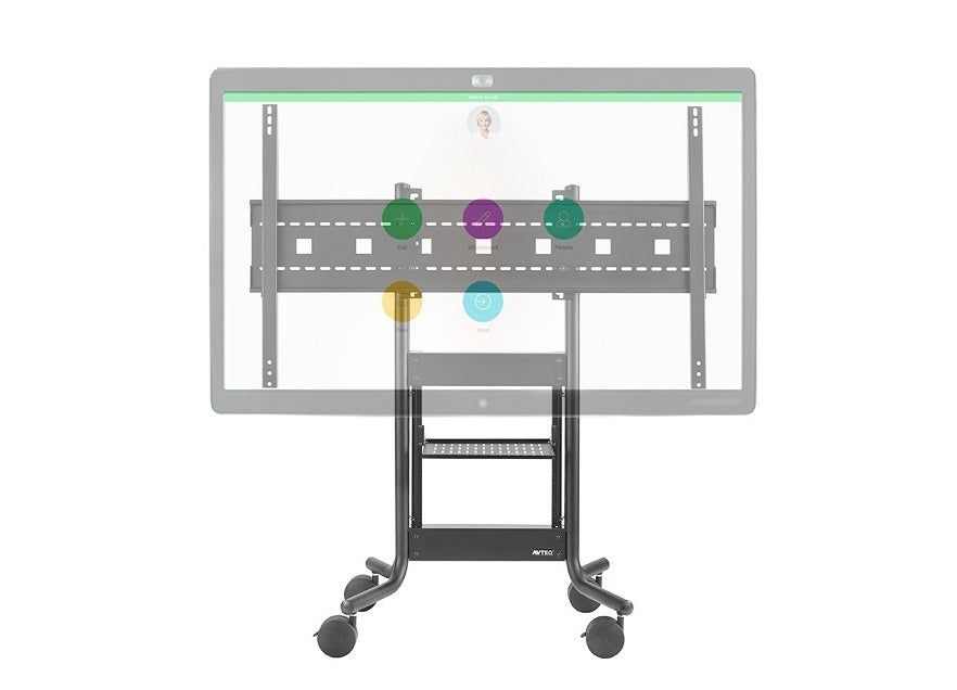 Avteq Single Display AV Cart For 70 Cisco Spark Board RPS-500-CSB70 - (Used Like New)