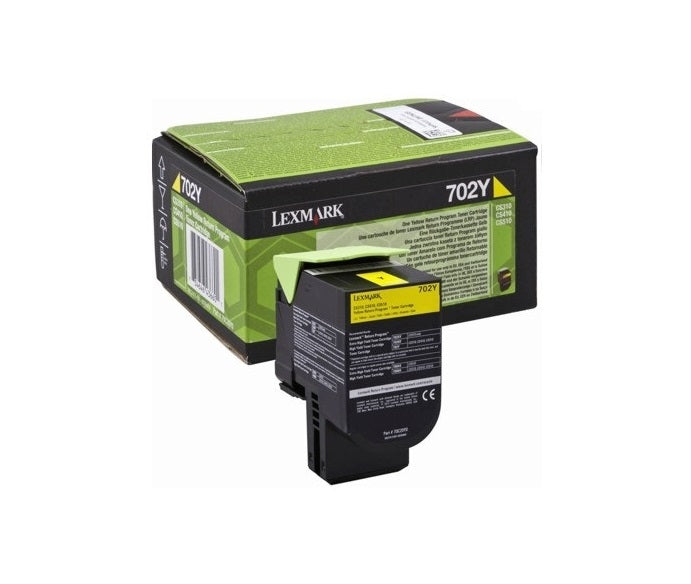 Lexmark Genuine Yellow Toner Extra High Yield For CS510 70C0XYG - (Used Like New)