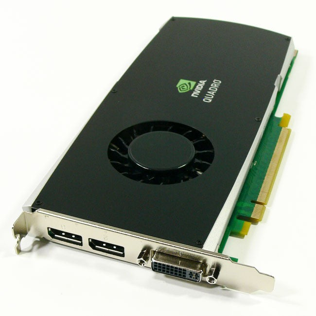 1GB HP nVIDIA Quadro FX3800 DDR3 PCI-E x16 DVI 2x DisplayPort FY949AA