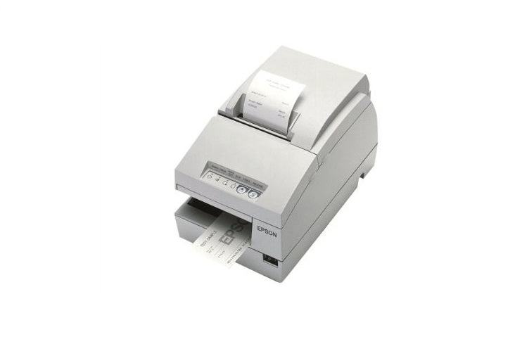 Epson TM U675 Receipt Printer B/W Dot-Matrix (Requires Power Supply) Serial White C31C283012