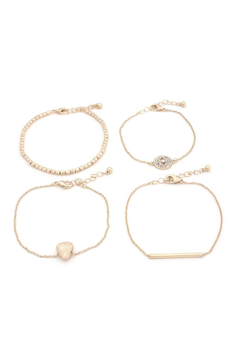 Metal Bracelet Set