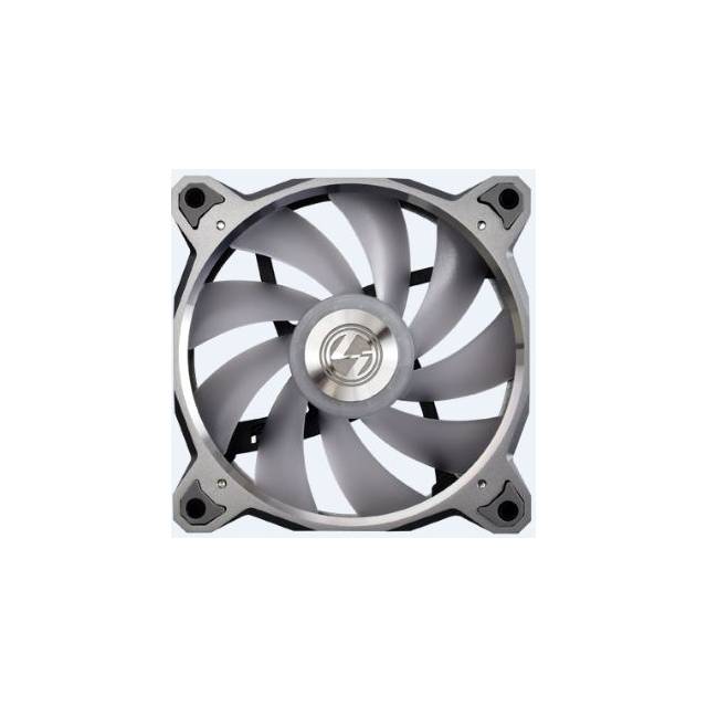 LIAN LI BORA DIGITAL Series RGB BR DIGITAL-3R S, 120mm Addressable RGB LED PWM Fan, 3 FANS Pack - Gray Frame