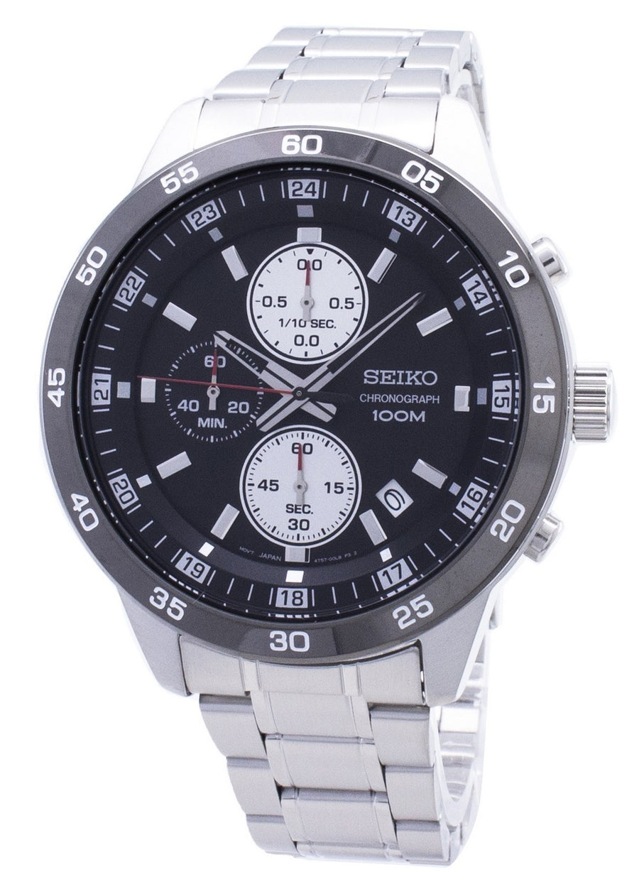 Seiko Chronograph Sks647 Sks647p1 Sks647p Quartz Analog Men's Watch