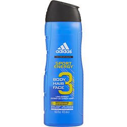 Adidas Sport Energy By Adidas 3 In 1 Face And Body Shower Gel 16 Oz (developed With Athletes)