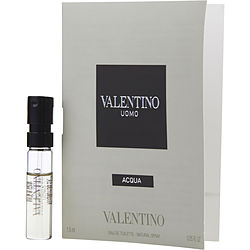 Valentino Uomo Acqua By Valentino Edt Spray Vial On Card