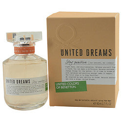 Benetton United Dreams Stay Positive By Benetton Edt Spray 2.7 Oz