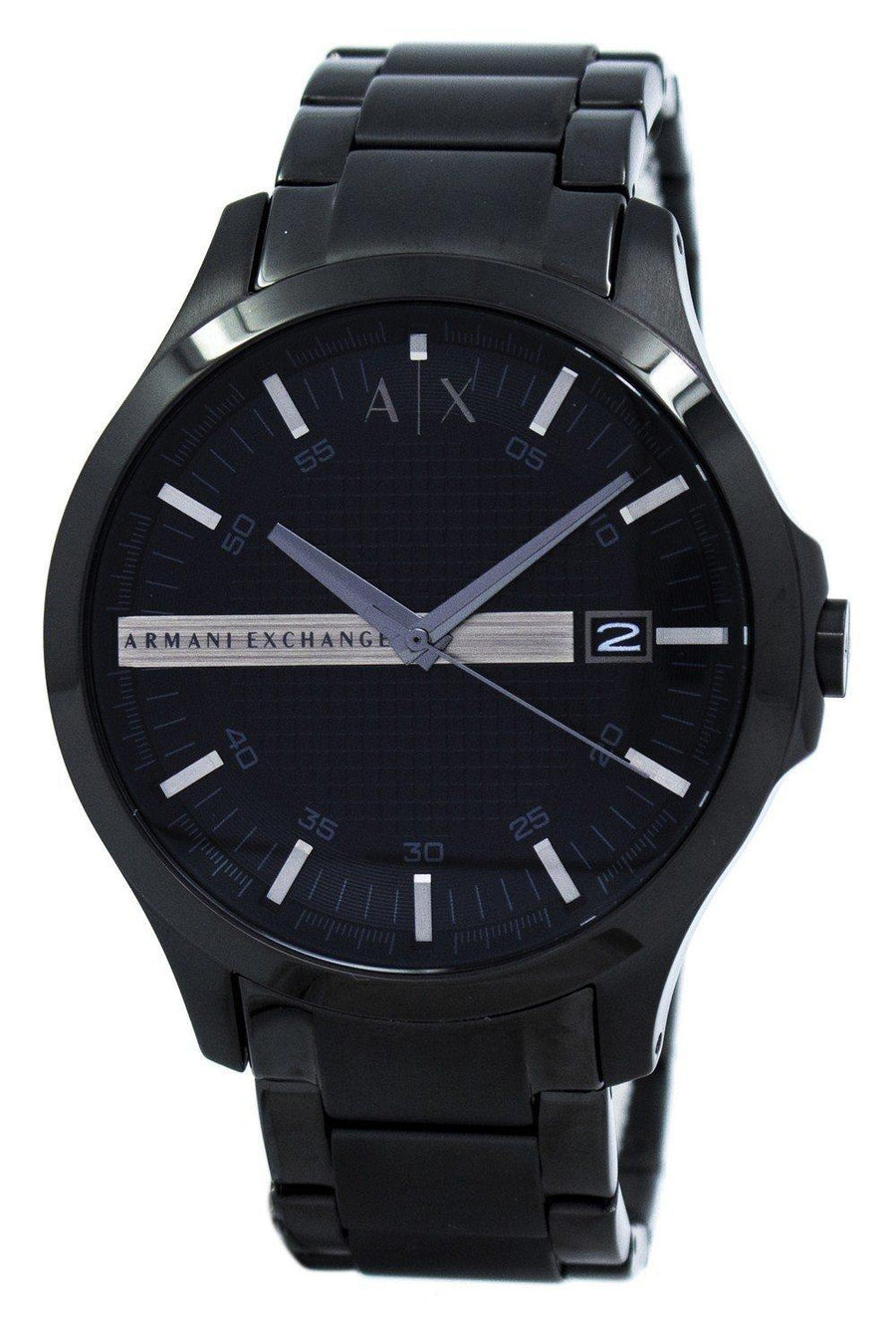 Armani Exchange Black Dial Stainless Steel Ax2104 Men's Watch