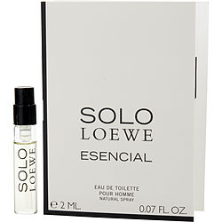 Solo Loewe Esencial By Loewe Edt Spray Vial On Card