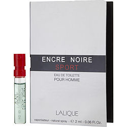 Encre Noire Sport Lalique By Lalique Edt Spray Vial On Card