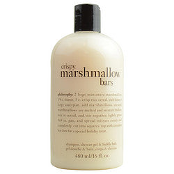 Crispy Marshmallow Bars, Shampoo, Shower Gel & Bubble Bath --480ml/16oz