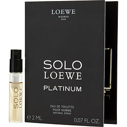 Solo Loewe Platinum By Loewe Edt Spray Vial On Card