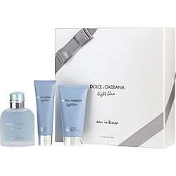 Dolce & Gabbana Gift Set D & G Light Blue Eau Intense By Dolce & Gabbana