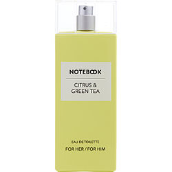 Notebook Citrus & Green Tea By Selectiva Edt Spray 3.4 Oz  *tester