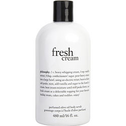 Fresh Cream Olive Oil Body Scrub 16 Oz