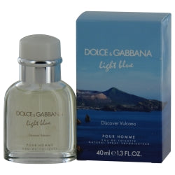 D & G Light Blue Discover Vulcano Pour Homme By Dolce & Gabbana Edt Spray 1.3 Oz (limited Edition)