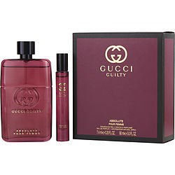 Gucci Gift Set Gucci Guilty Absolute Pour Femme By Gucci