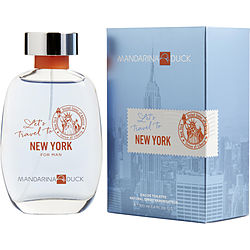 Mandarina Duck Let's Travel To New York By Mandarina Duck Edt Spray 3.4 Oz