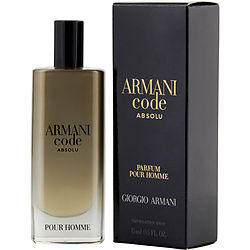 Armani Code Absolu By Giorgio Armani Eau De Parfum Spray .5 Oz