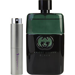 Gucci Guilty Black Pour Homme By Gucci Edt Spray .27 Oz (travel Spray)