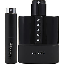 Prada Luna Rossa Black By Prada Eau De Parfum Spray .27 Oz (travel Spray)