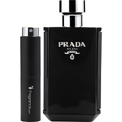 Prada L'homme Intense By Prada Eau De Parfum Spray .27 Oz (travel Spray)