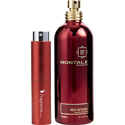 Montale Paris Red Vetiver By Montale Eau De Parfum Spray .27 Oz (travel Spray)